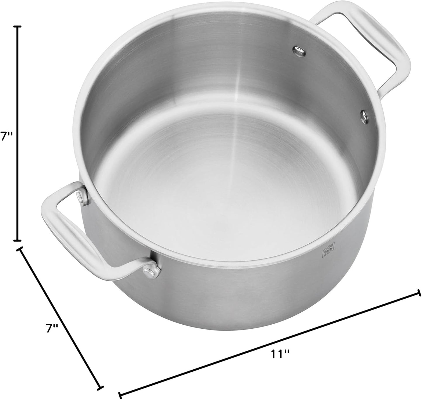 Spirit 3-Ply 6-Qt Stainless Steel Dutch Oven