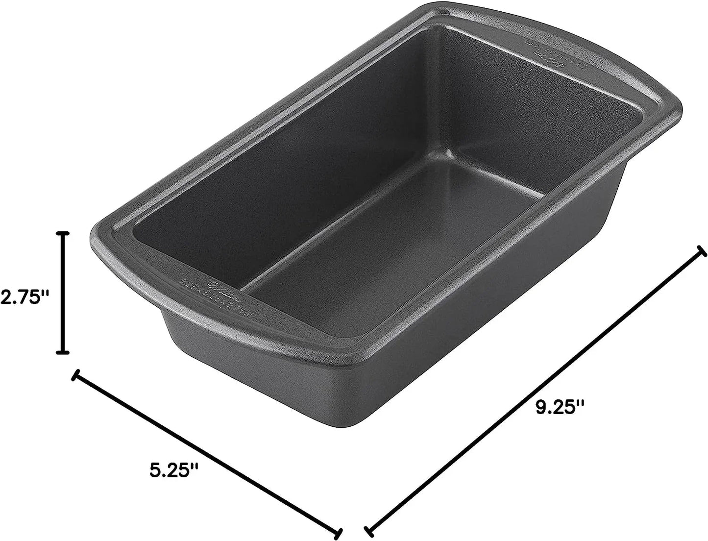 Platinum Non-Stick 9 X 5 in Loaf Pan, Stainless Steel Bakeware, Made without PFAS, Packaging May Vary