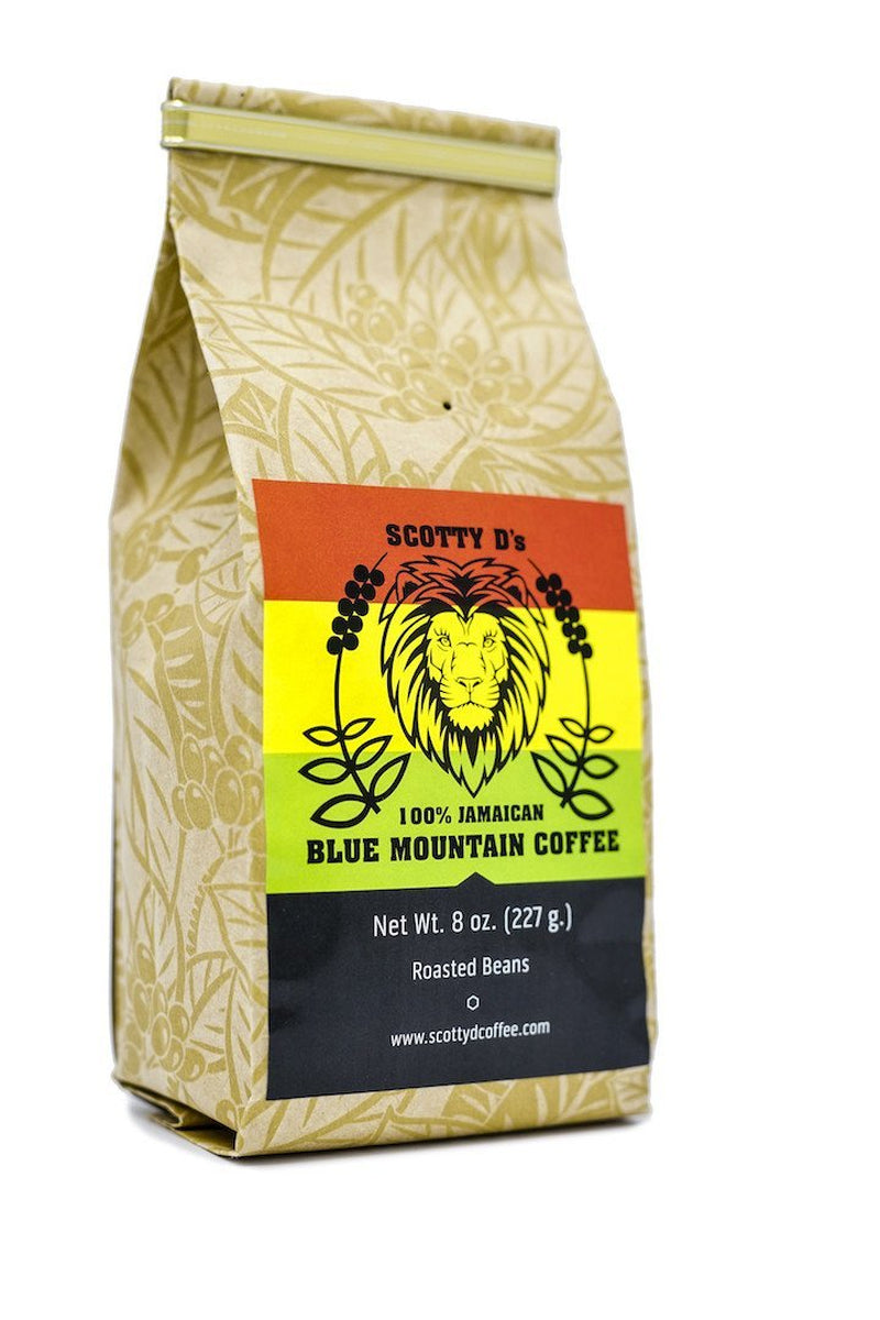 100% Blue Mountain Coffee-16 Oz. (Medium Roast)(Whole Bean)