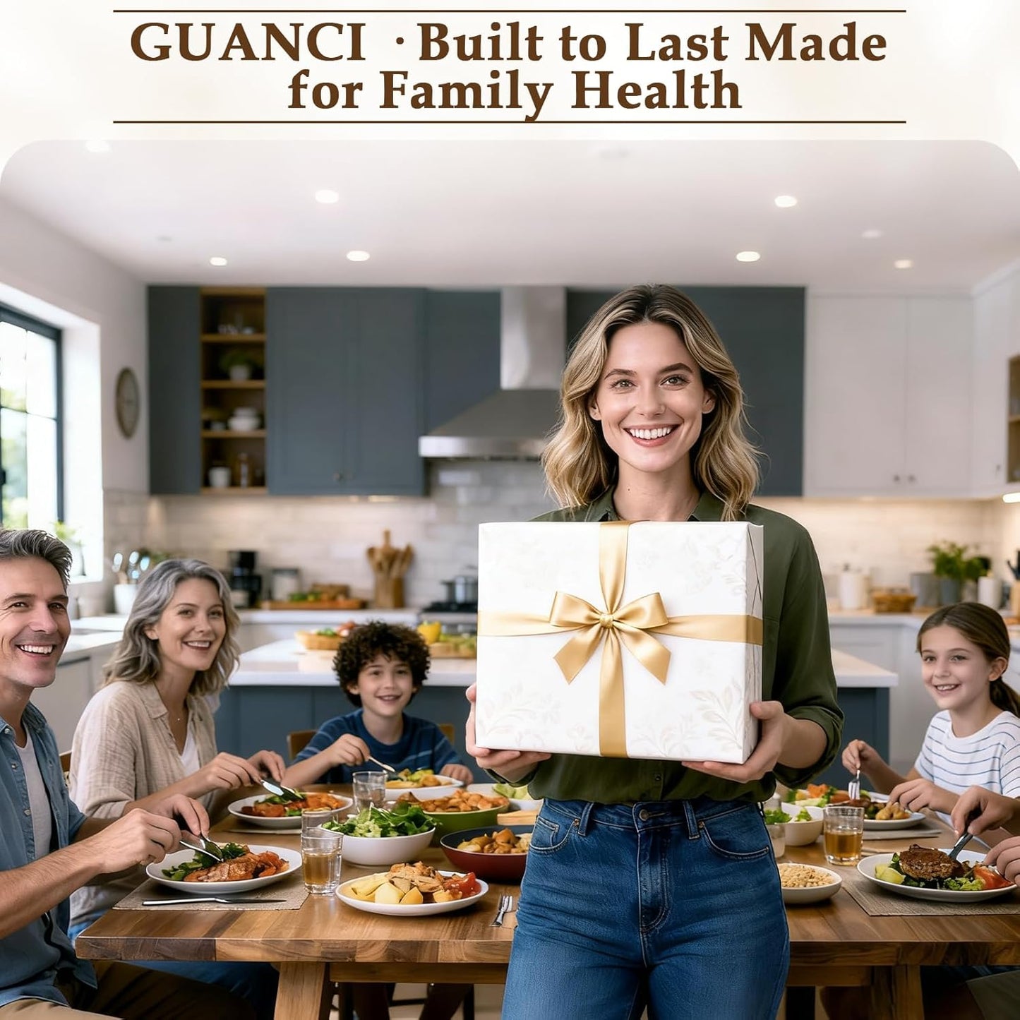 Cutting Board for Kitchen, Stainless Steel Cutting Board Double Sided for Chopping Meat/Vegetables, Stainless Steel/Wheat Straw PP, Kitchen Gifts Easy to Clean Large 16”×11”