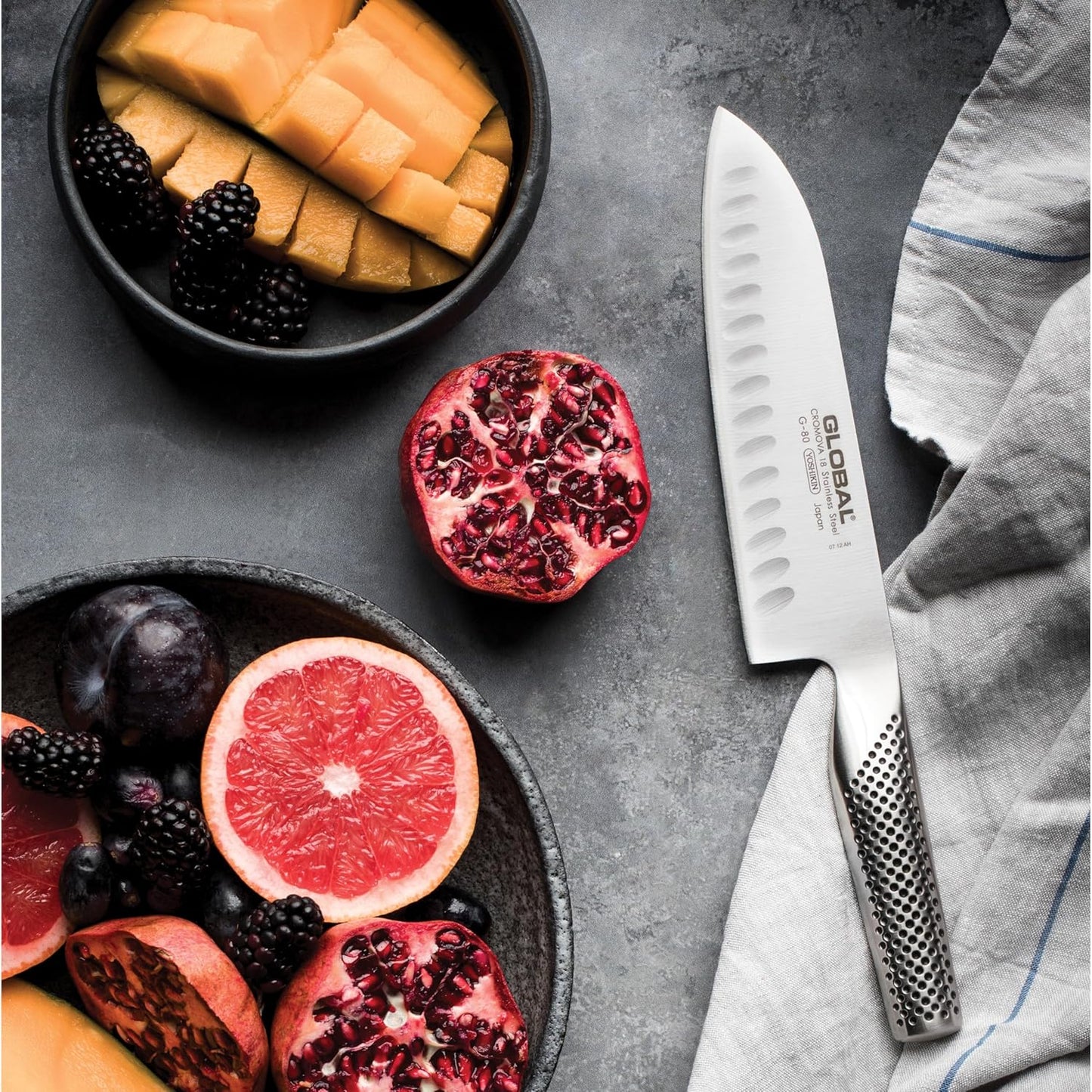 7" Hollow Ground Santoku Knife