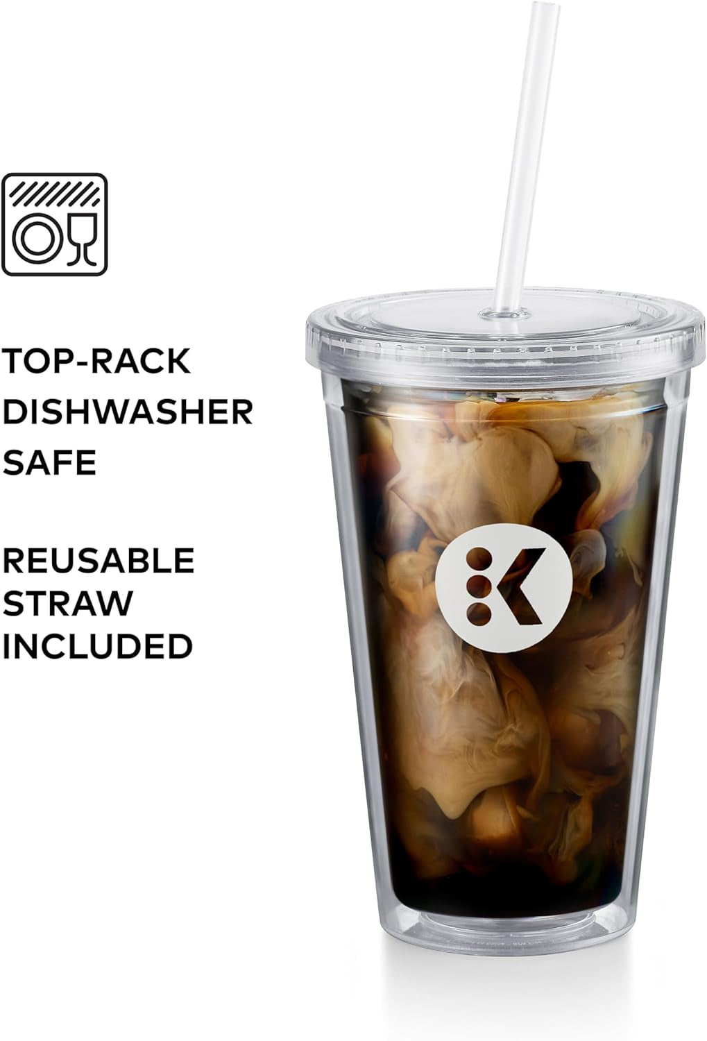 Iced Tumbler, 16Oz Capacity