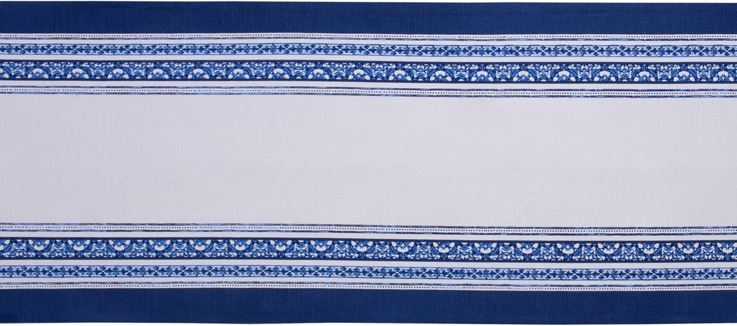 Table Top Décor Collection Spring & Summer Table Runner, 14X72, Porto Stripe Print
