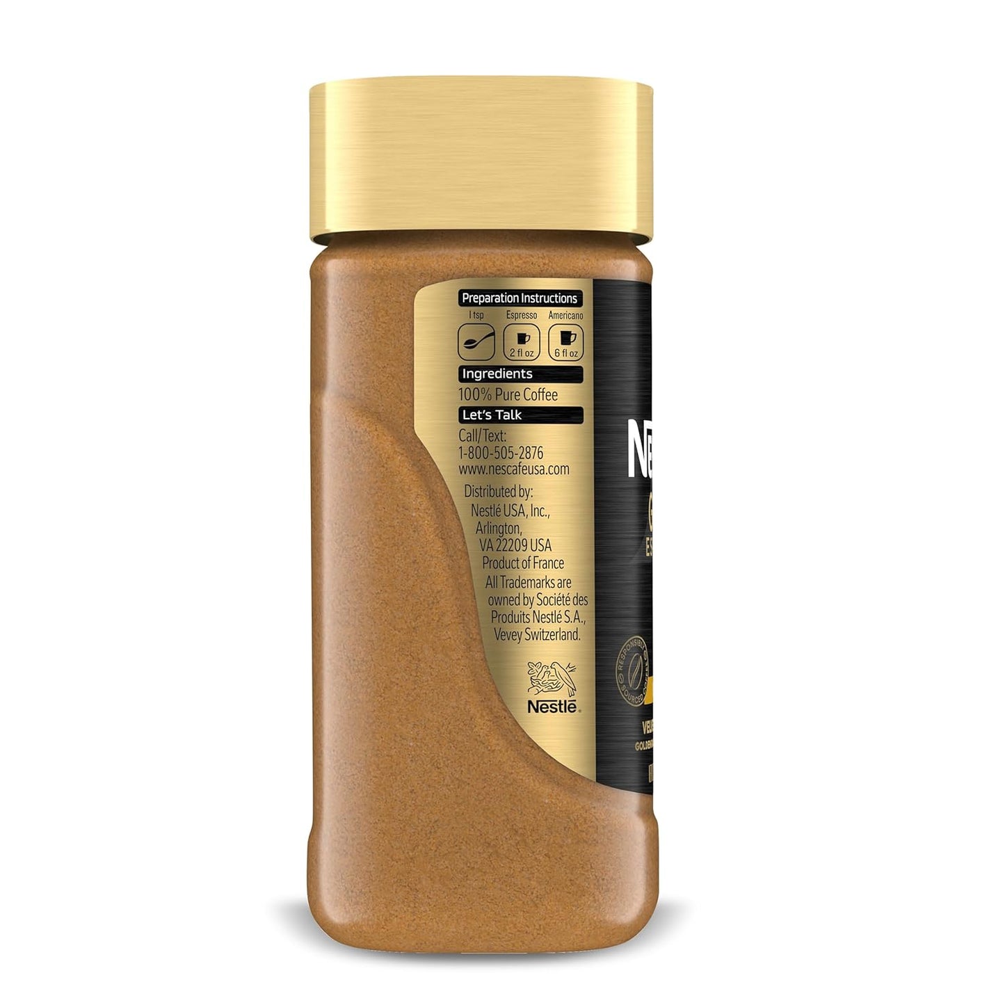 NESCAFÉ Gold Espresso Blonde, Instant Coffee, 3.5 Oz