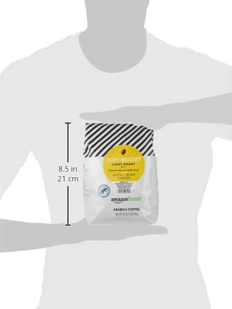 , Just Bright Whole Bean Coffee Light Roast, 32 Oz