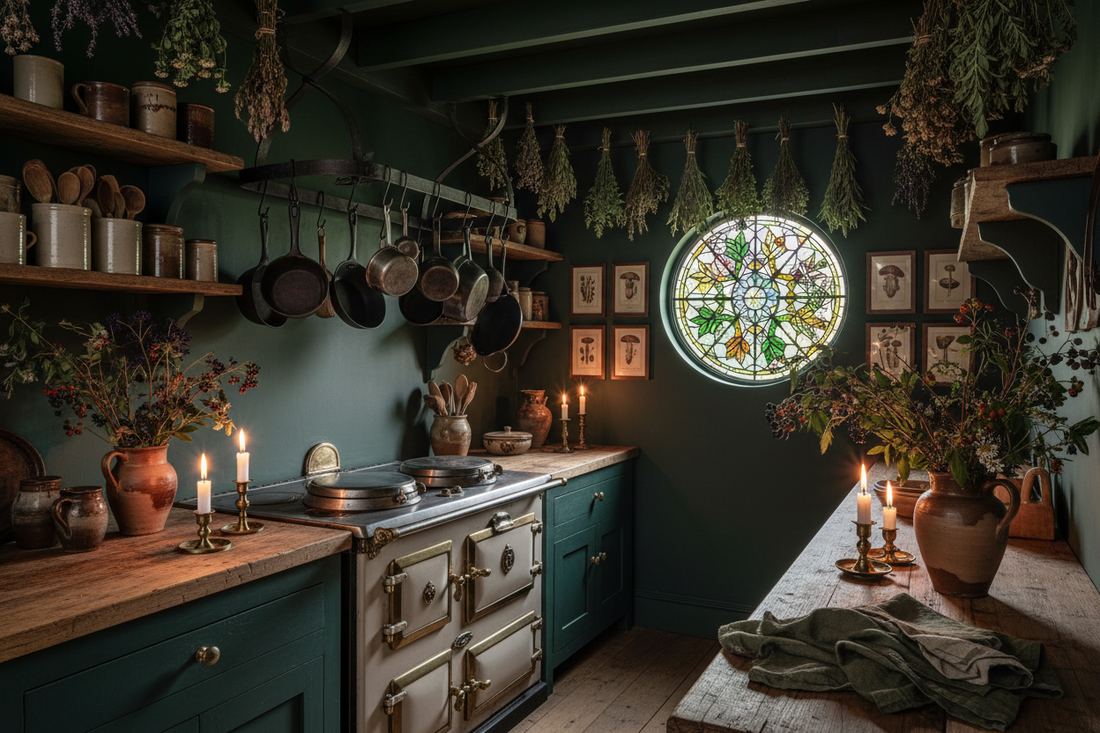 Dark Cottagecore Kitchen Details: Cozy, Stylish Ideas Without a Remodel