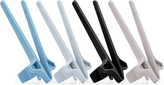 LITE Finger Chopsticks for Gamers 4PC Bundle - as Seen on Shark Tank! the Official Snacking Tool of the Future - Enjoy Snacks and Chips with Ease - Innovative Gaming Snacking Solution
