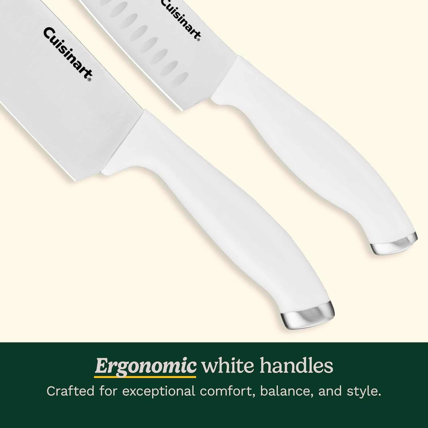 Block Knife Set, 12Pc Cutlery Knife Set with Steel Blades for Precise Cutting, Lightweight, Stainless Steel, Durable & Dishwasher Safe, C77SSW-12P
