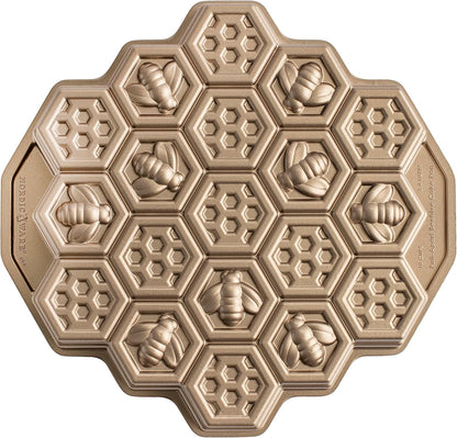 Honeycomb Pull-Apart Pan, 10 Cup, Toffee