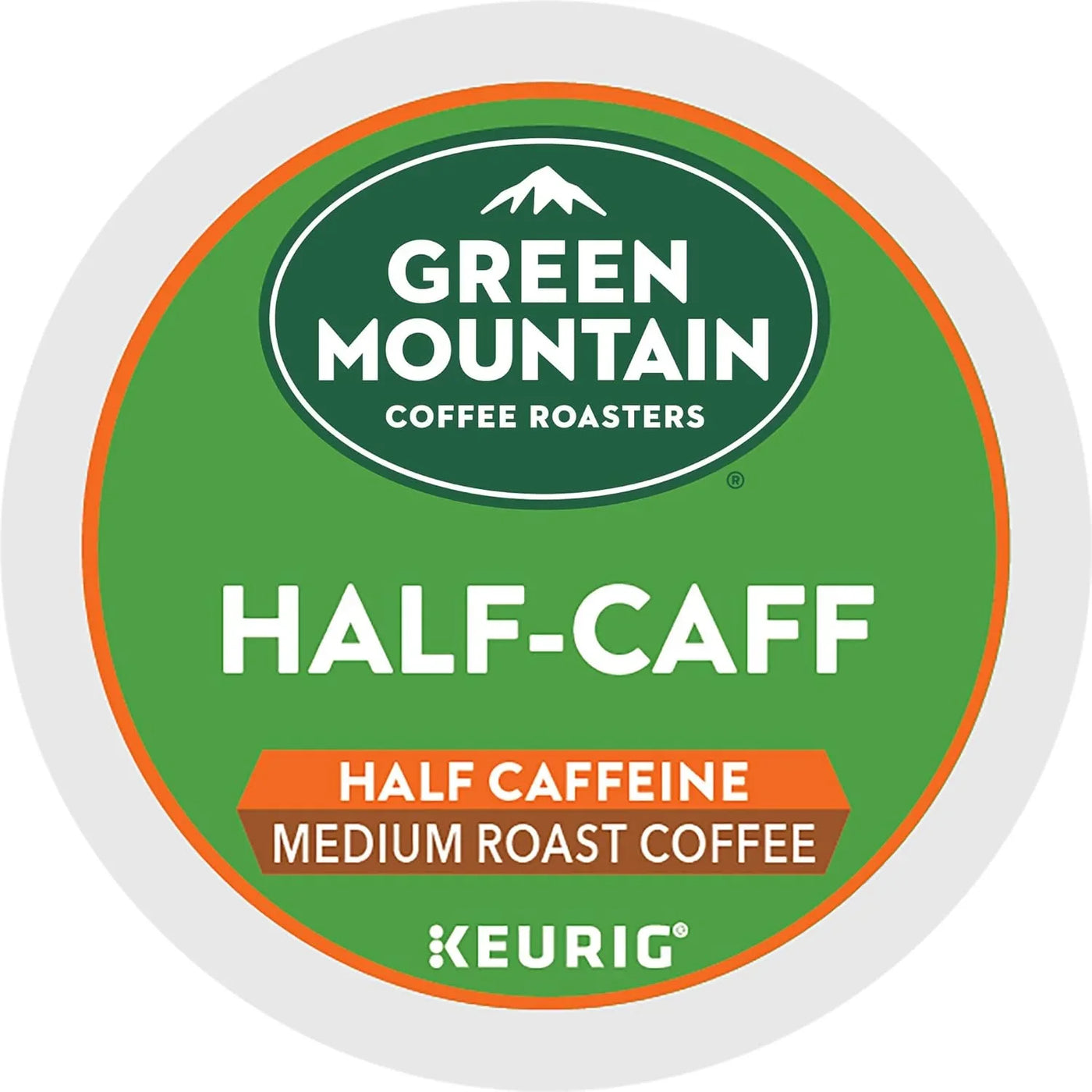 Half Caff Keurig Single-Serve K-Cup Pods, Medium Roast Coffee, 72 Count