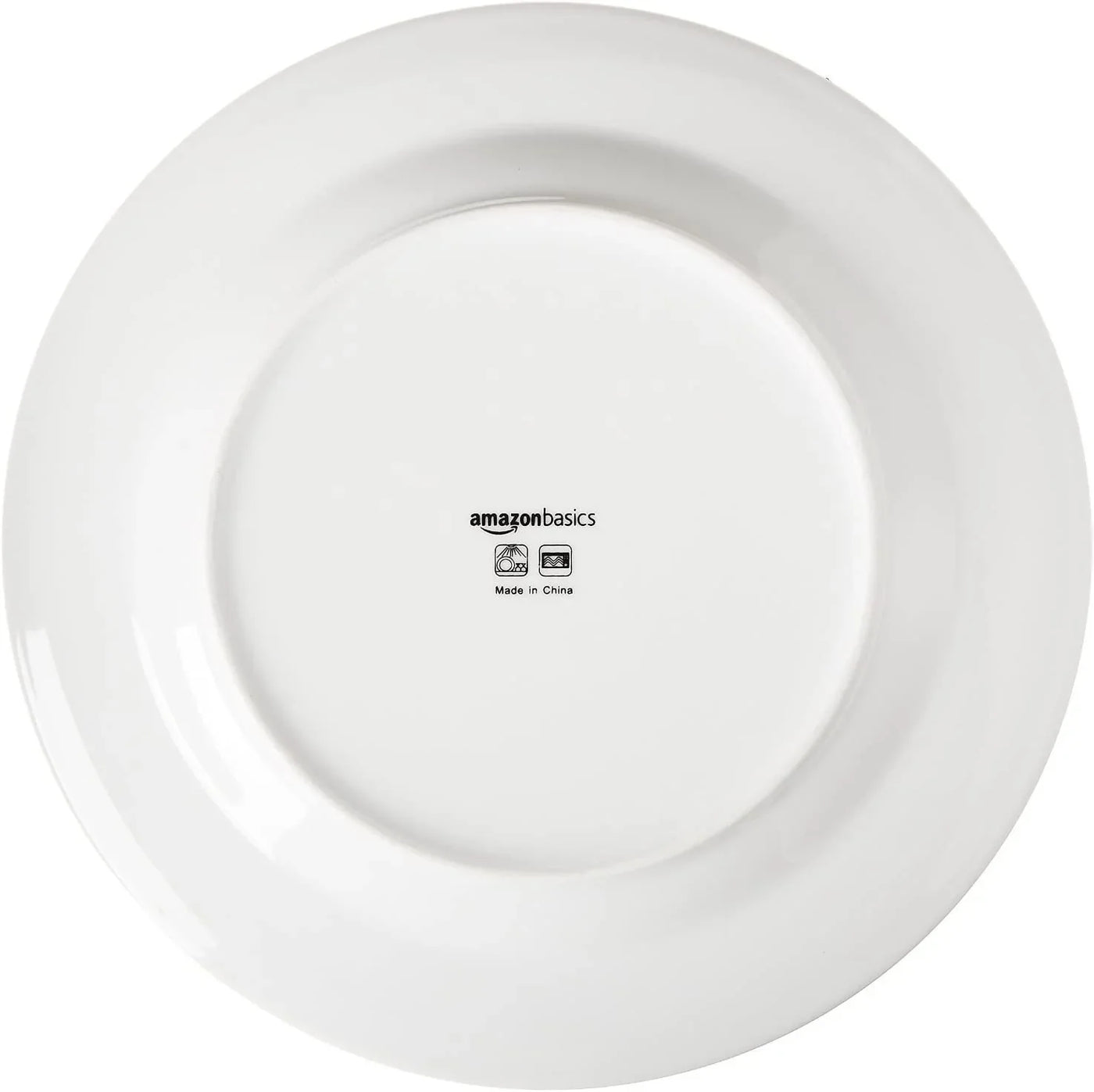 Porcelain Dinnerware Set, Microwave and Dishwasher Safe, Service for 6, 18-Piece, Plates, Bowls, White