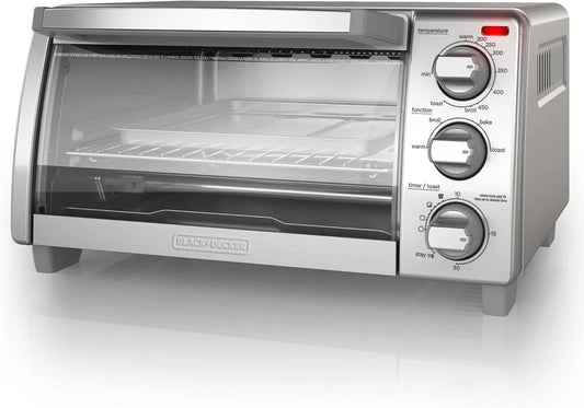 4-Slice Toaster Oven with Natural Convection, Stainless Steel, TO1760SS (TO1760SST-1)