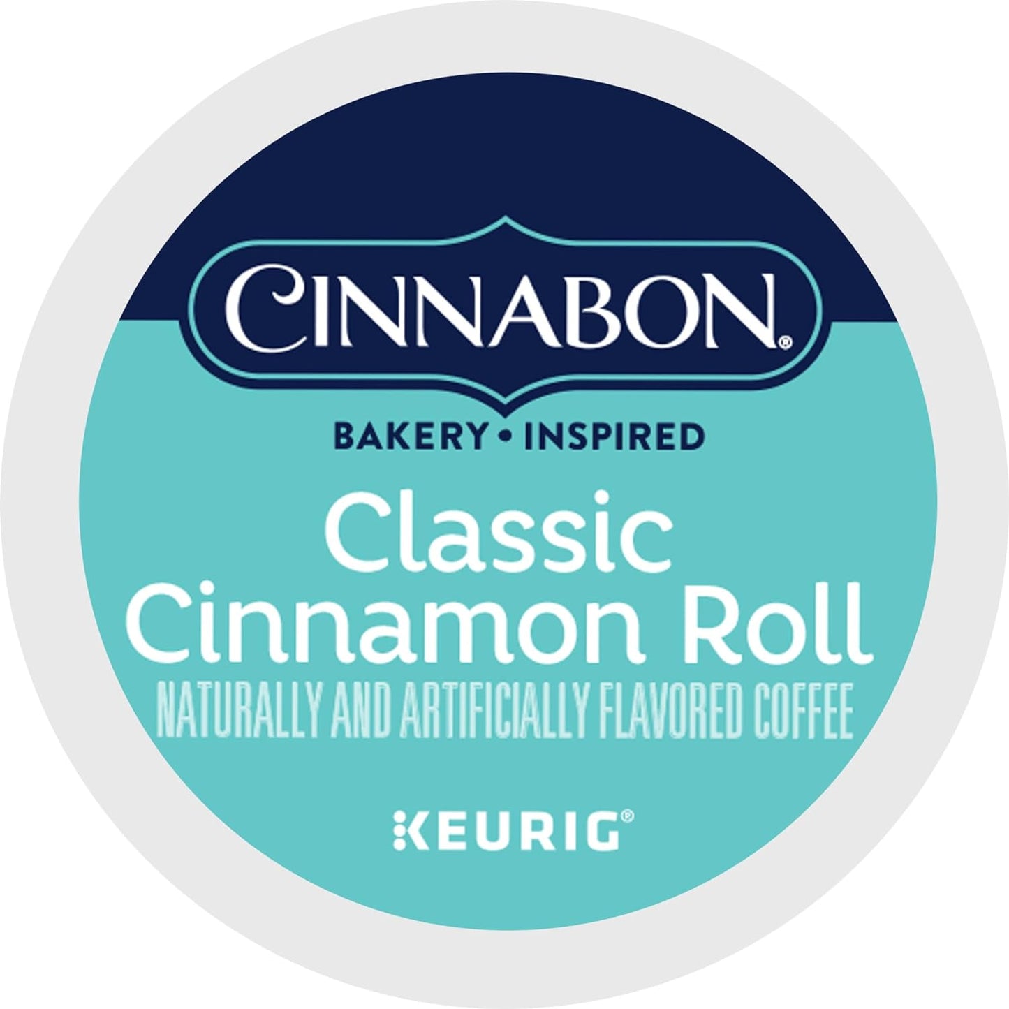 Classic Cinnamon Roll Keurig Single-Serve K-Cup Pods, Light Roast Coffee, 48 Count