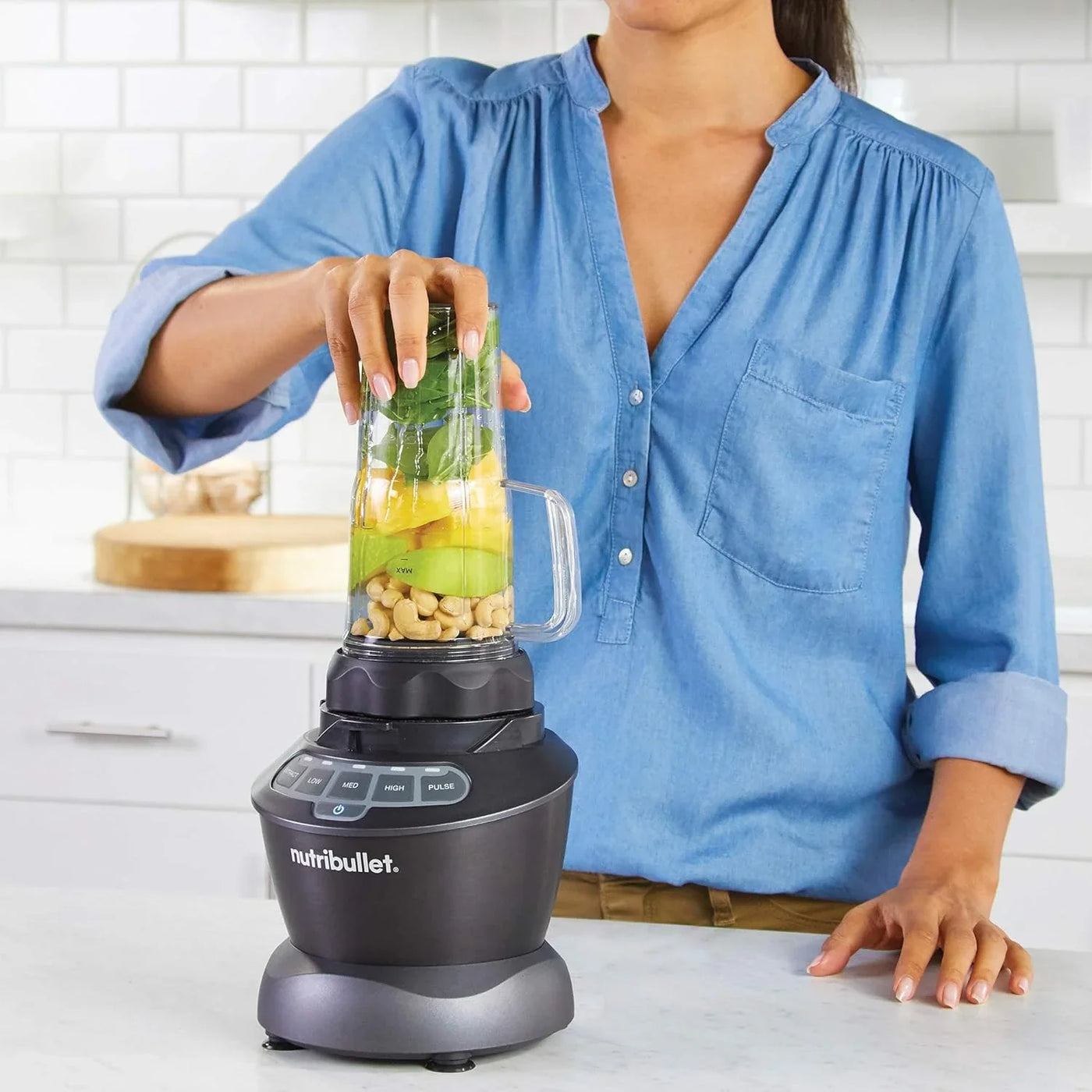 Full-Size Blender Combo 1200W – NBF50500 - Dark Gray