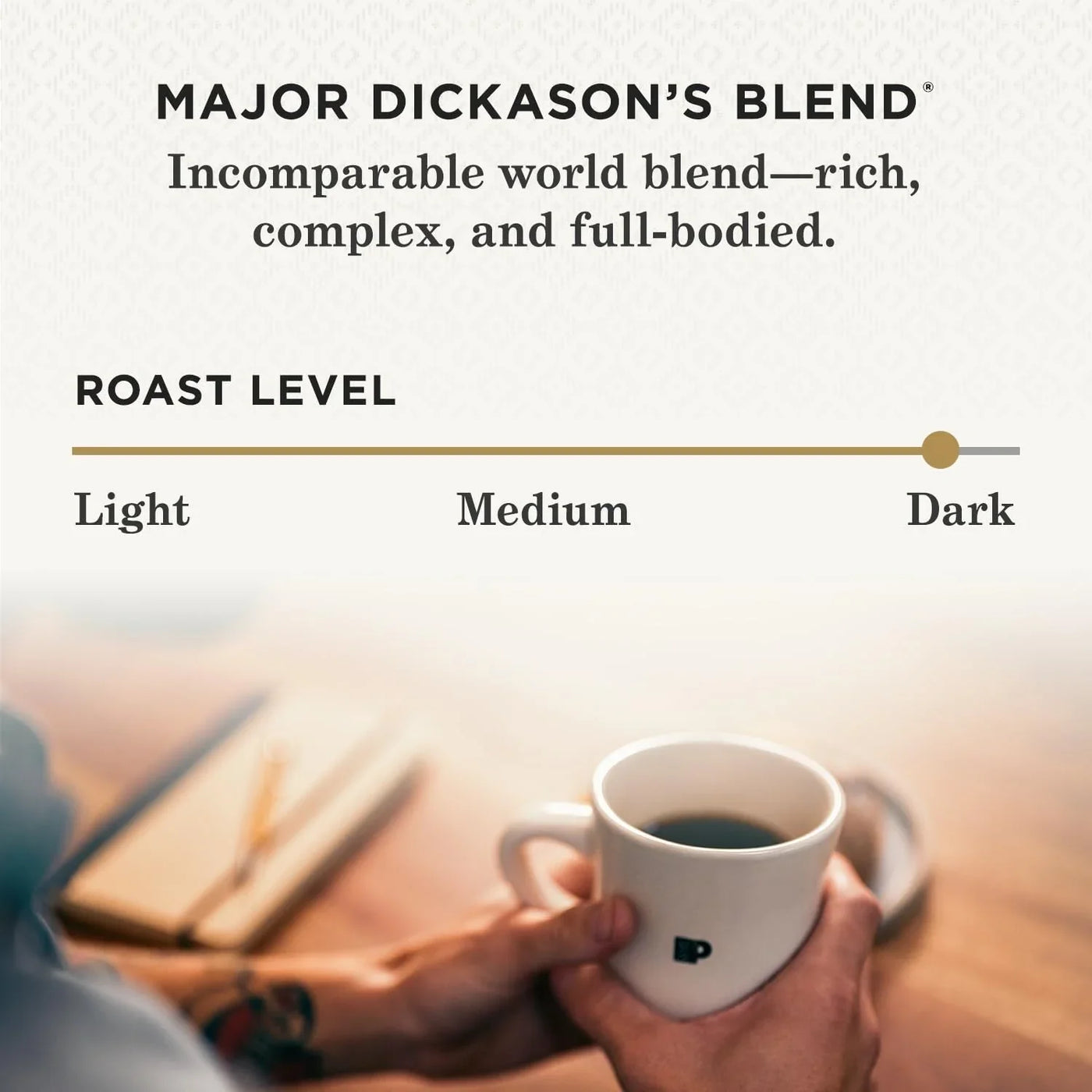 , Dark Roast Keurig K-Cup Pods, 100% Arabica Coffee - Major Dickason'S Blend 75 Count (1 Box of 75 Pods)