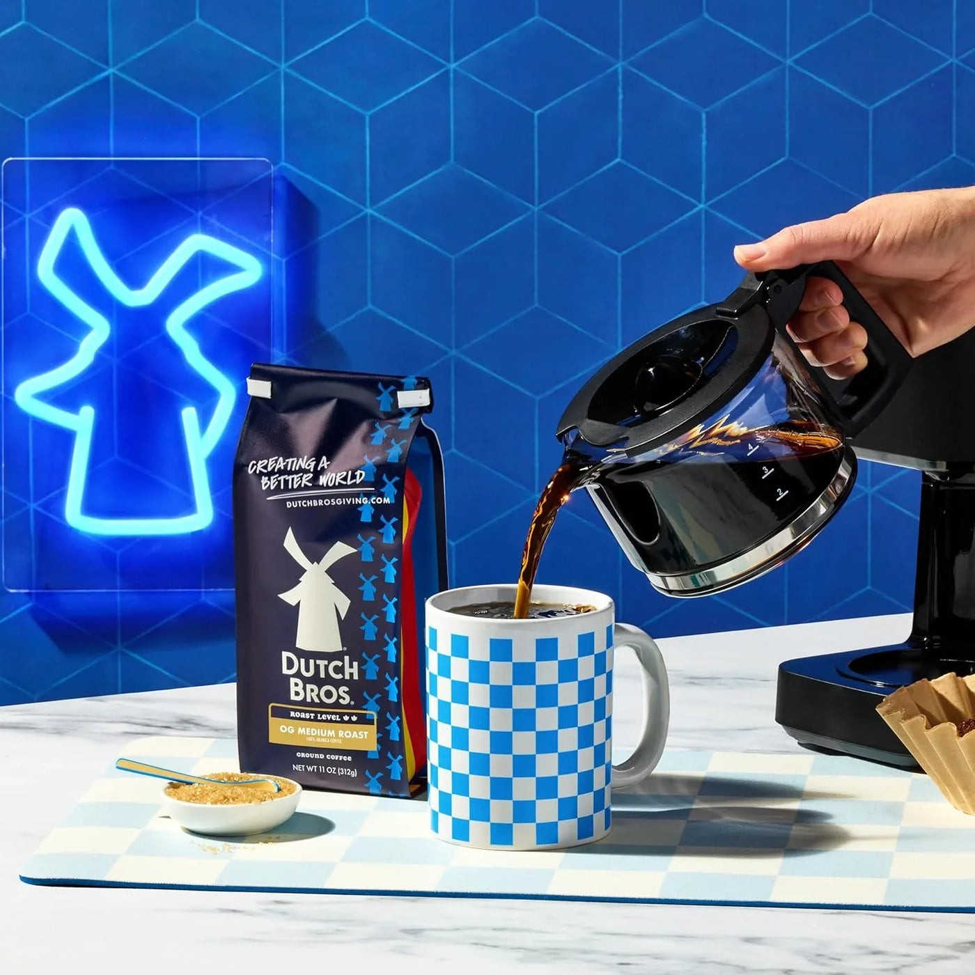 Dutch Bros® OG Medium Roast, Ground Coffee, Bagged 11Oz