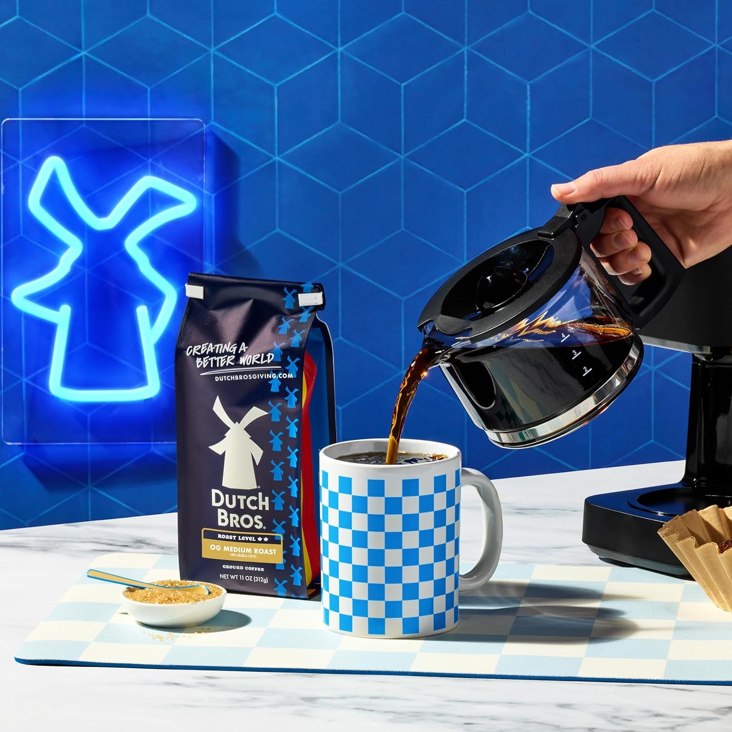 Dutch Bros® OG Medium Roast, Ground Coffee, Bagged 11Oz