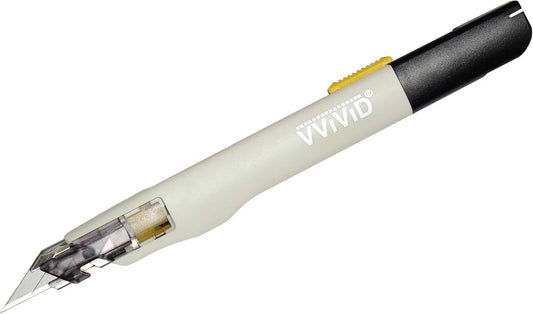 Premium Retractable Precision Balanced Multi-Use Utility Cutting Knife for Automotive Vinyl Wraps (1 Pack)