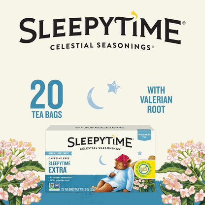 Sleepytime Extra Herbal Tea, 20 Tea Bags Box