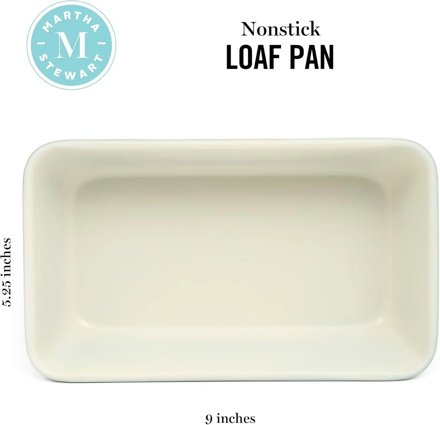 Gallen 9-Inch Nonstick Carbon Steel Loaf Pan – Teal, Durable Bakeware for Even Baking and Easy Release