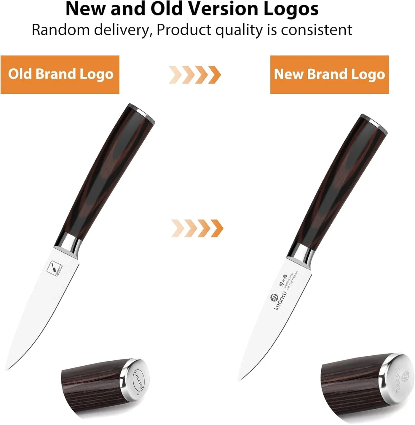 Paring Knife - Paring Knives, 3.5 Inch Small Kitchen Knifes - Japanese High Carbon Stainless Steel Fruit Knife, Ergonomic Pakkawood Handle, Ultra Sharp Blade, Unique Gifts for Men and Women