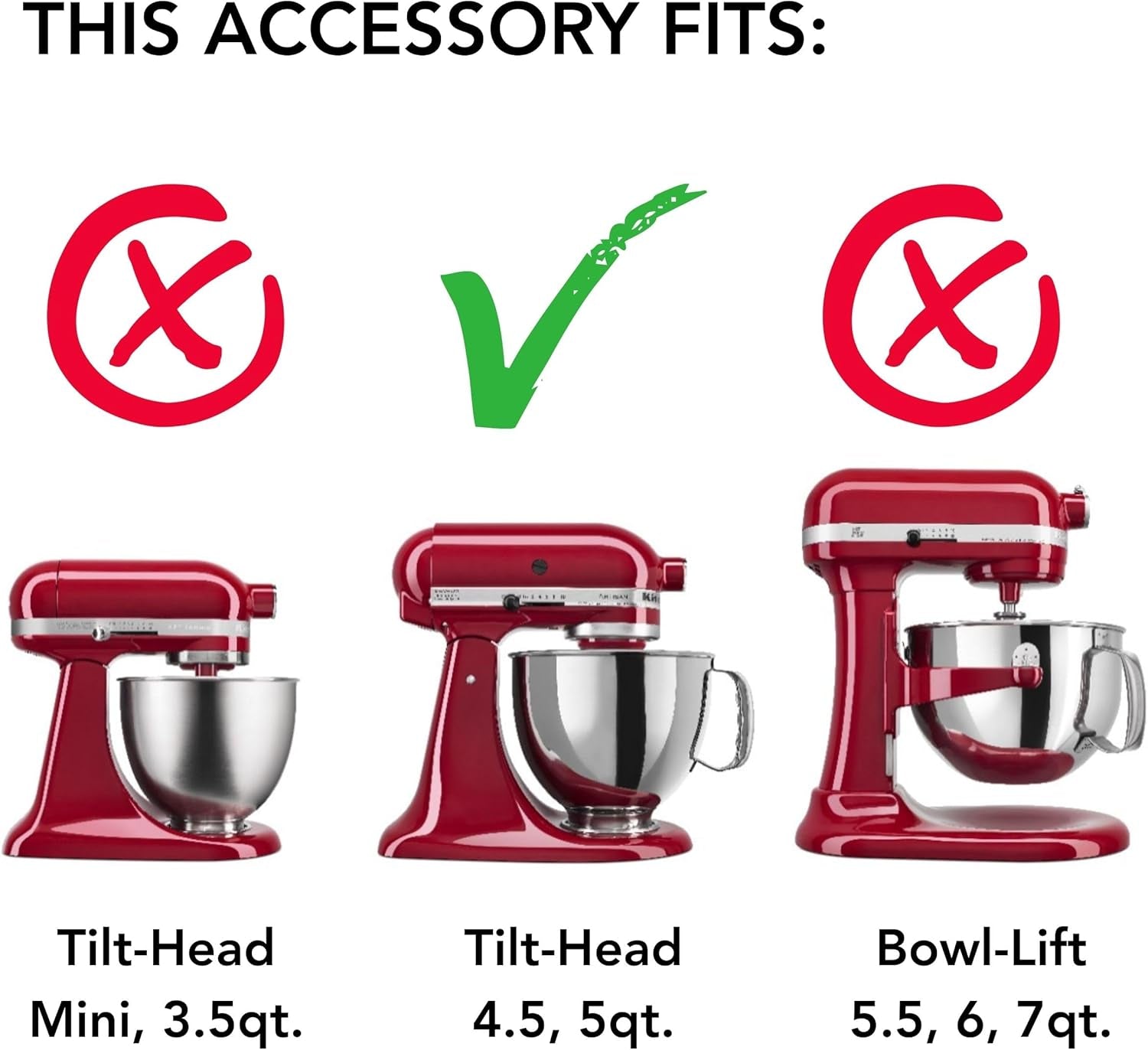 5 Quart Ceramic Bowl for All 4.5-5 Quart Tilt-Head Stand Mixers KSM2CB5TDD, Dew Drop