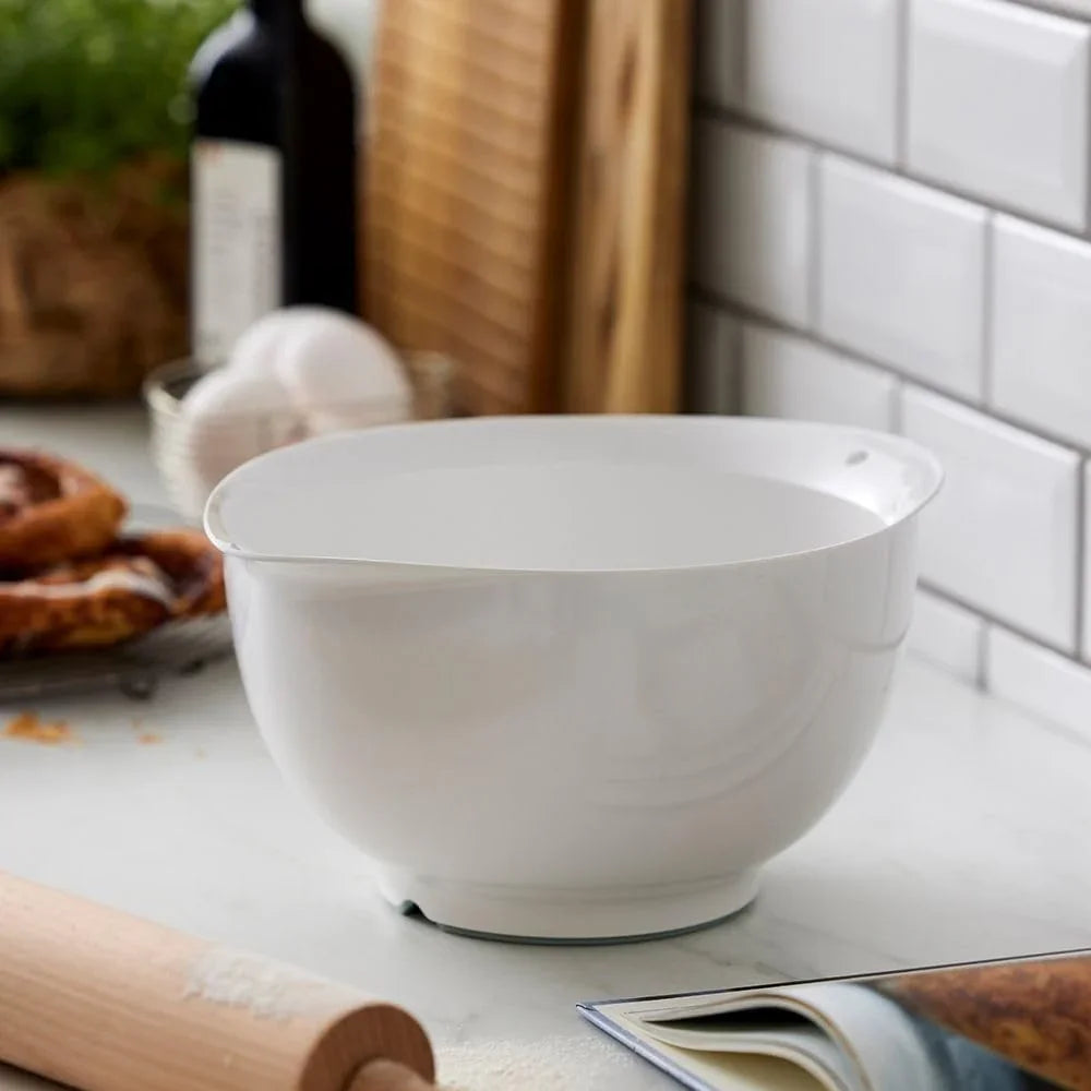 Precision Craft Mixing Bowl Set 2 Pcs Elevate Your Culinary Experience Stylish Nesting Bowls for Effortless Cooking and Baking