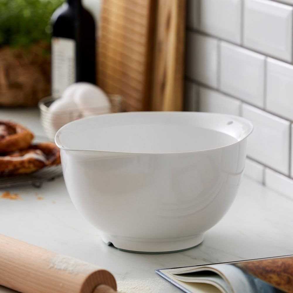 Precision Craft Mixing Bowl Set 2 Pcs Elevate Your Culinary Experience Stylish Nesting Bowls for Effortless Cooking and Baking