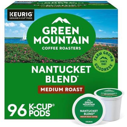 Nantucket Blend Keurig Single-Serve K-Cup Pods, Medium Roast Coffee, 96 Count