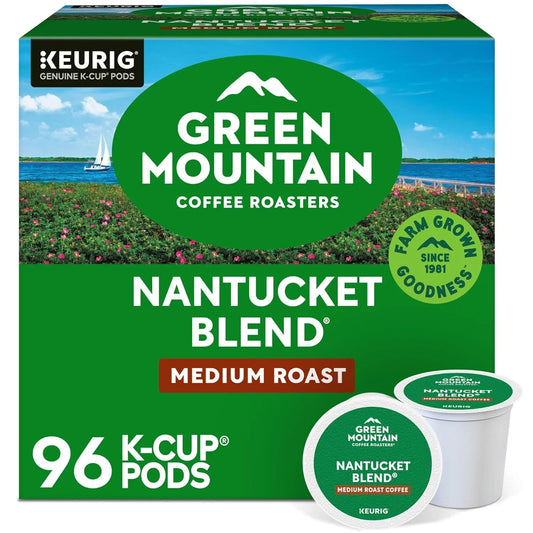 Nantucket Blend Keurig Single-Serve K-Cup Pods, Medium Roast Coffee, 96 Count