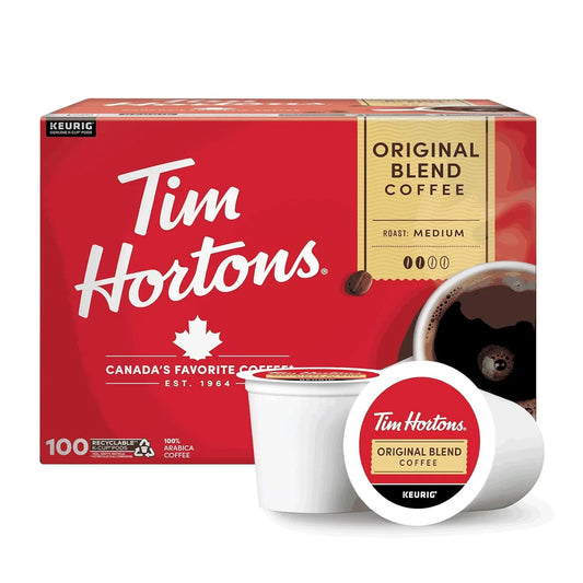 Original Blend, Medium Roast Coffee, Single-Serve K-Cup Pods Compatible with Keurig Brewers, 100Ct K-Cups