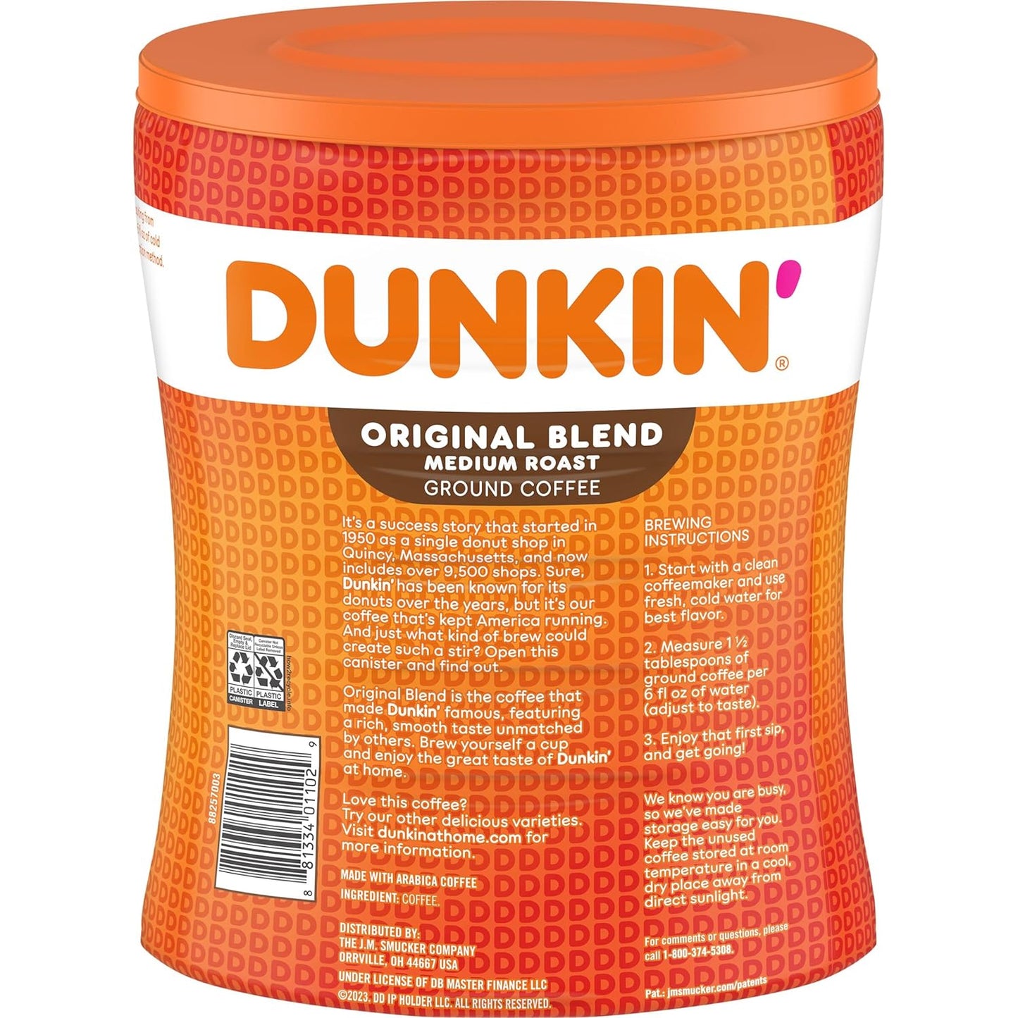 Original Blend Medium Roast Ground Coffee, 30 Ounce
