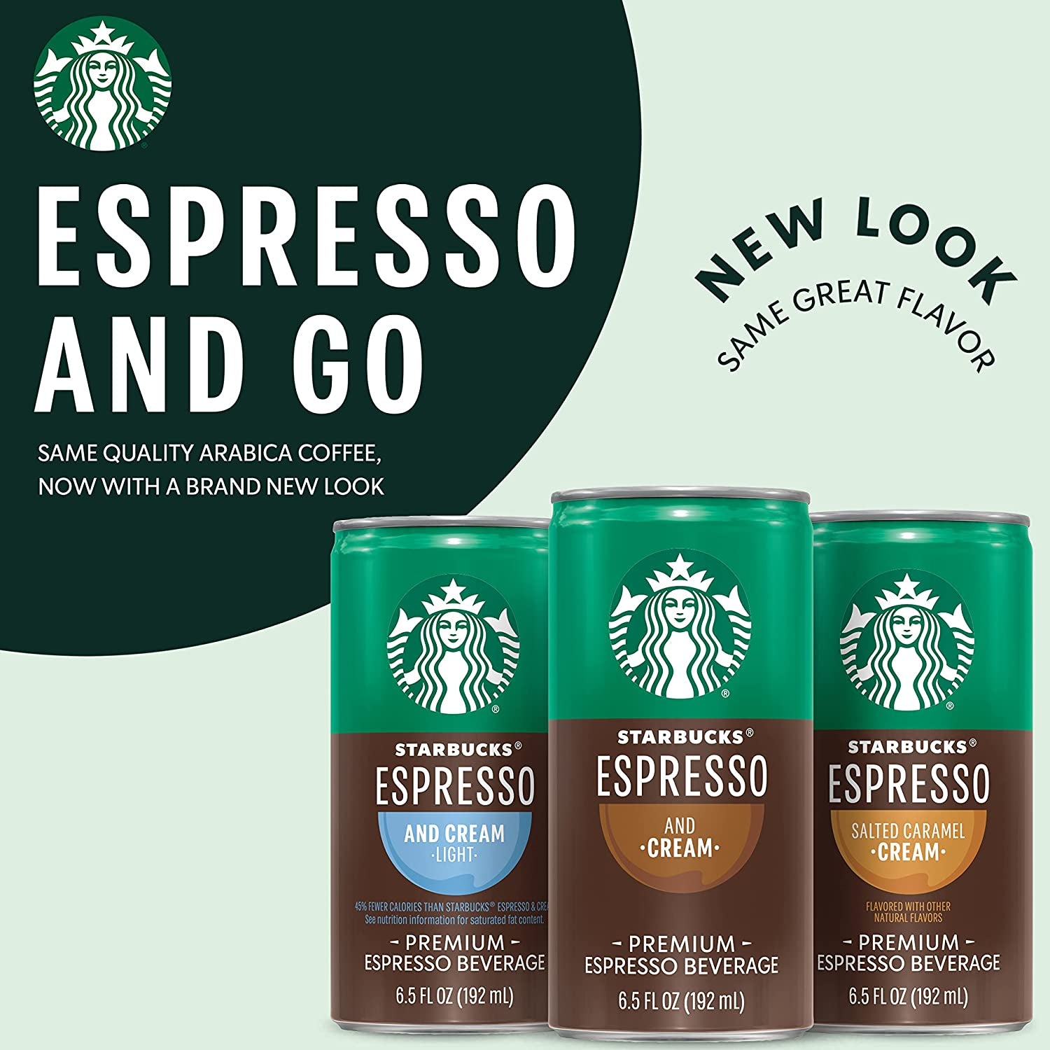 Espresso & Cream, 6.5 Fl Oz Cans (Pack of 12)