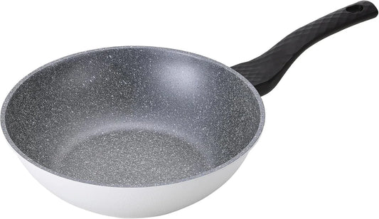 Cast Aluminum Nonstick Wok – Lightweight & Durable Stir Fry Pan, Healthy Non Stick Coating, Easy to Clean, Dishwasher Safe, PFOA, PFAS Free, Stay-Cool Handle, Made in Korea (11", 28Cm)