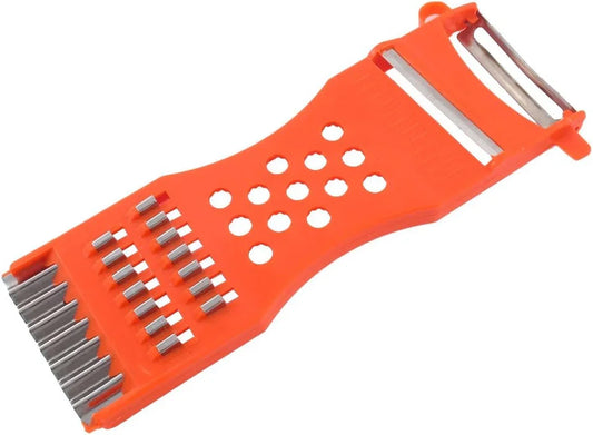 Kitchen Multifunction Vegetable Fruit Grater Slicer Peeler Shredder Carving Tool 6.7 Inch Long