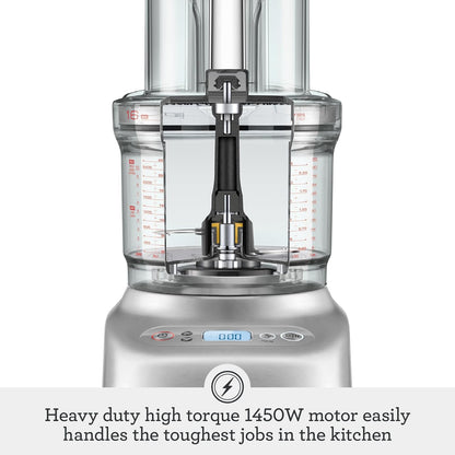 BFP810 Sous Chef 16 Cup Food Processor, Large, Brushed Stainless Steel