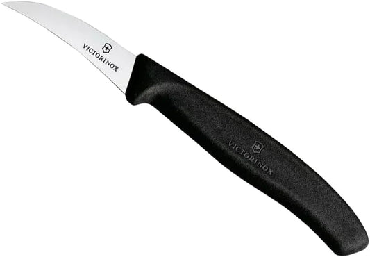 VIC-6.7503 Swiss Classic Paring 2½" Shaping Spear Point Blade 5/8" Width at Handle Black