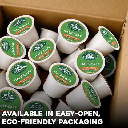 Half Caff Keurig Single-Serve K-Cup Pods, Medium Roast Coffee, 72 Count