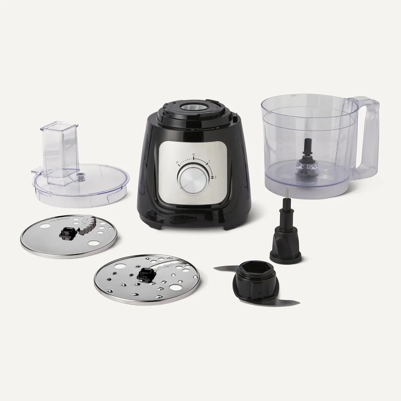 Food Processor and Vegetable Chopper, 10 Cup Bowl, 2-Speed, 500 Watt Motor, Black