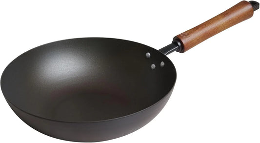 Classic Series 9.5-Inch Preseasoned Carbon Steel Stir Fry Pan