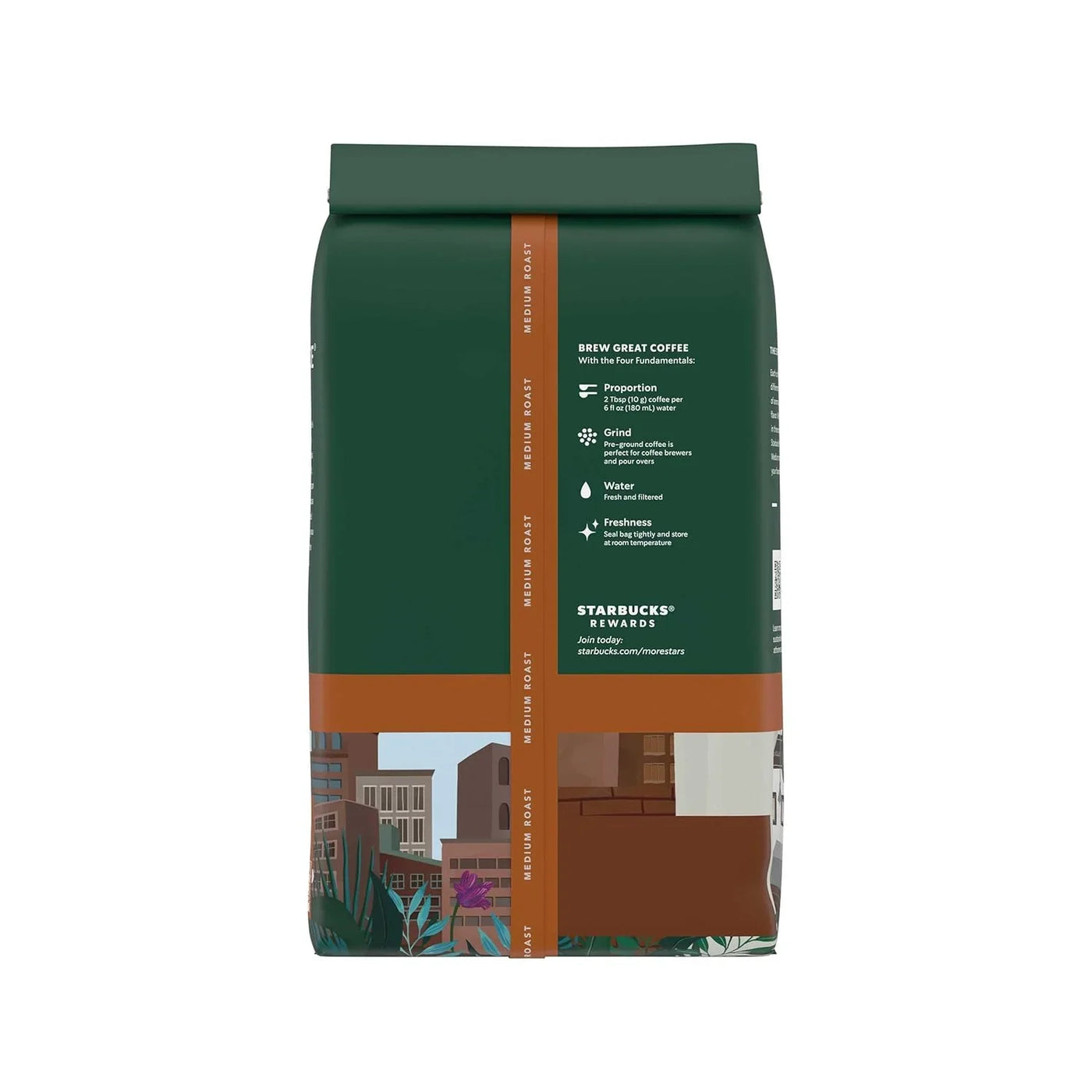 Ground Coffee, Medium Roast Hot or Iced Coffee, Pike Place Roast, 28 Oz