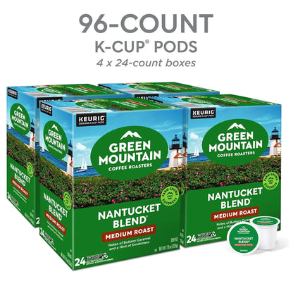 Nantucket Blend Keurig Single-Serve K-Cup Pods, Medium Roast Coffee, 96 Count