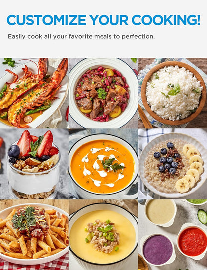 12-In-1 Electric Pressure Cooker, 6 Quarts, 12 Presets, Multi-Functional Programmable Slow Cooker, Rice Cooker, Steamer, Sauté Pan, Yogurt Maker, and More, Stainless Steel