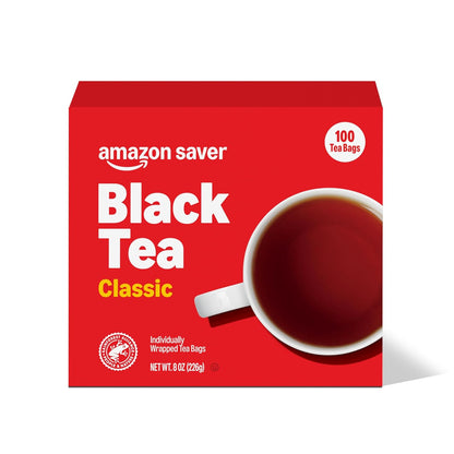 , Classic Black Tea, 8 Oz, 100 Ct