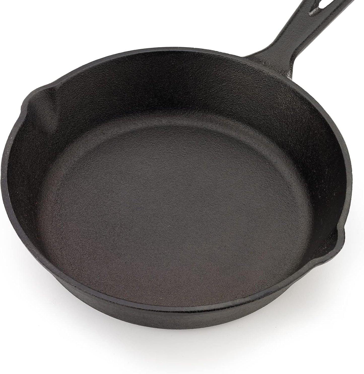 Pre-Seasoned Cast Iron Skillet, 8-Inch
