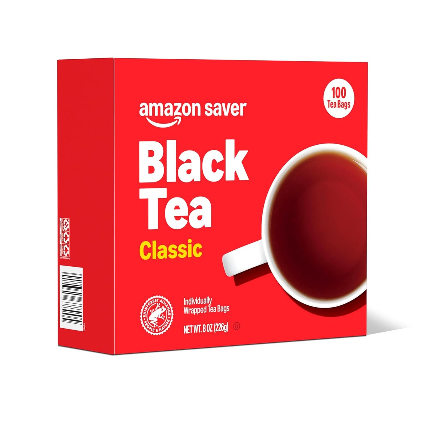 , Classic Black Tea, 8 Oz, 100 Ct