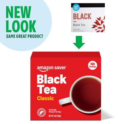 , Classic Black Tea, 8 Oz, 100 Ct
