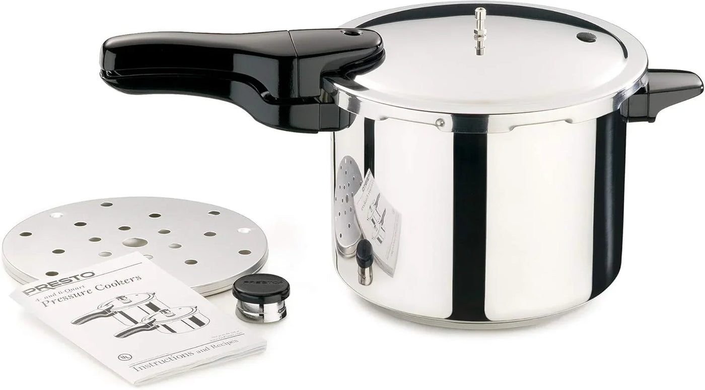 01362 6-Quart Stainless Steel Pressure Cooker