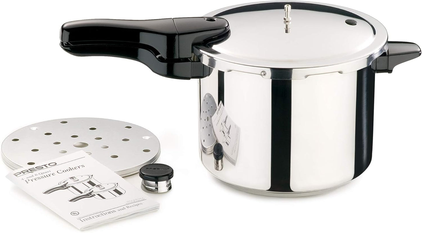 01362 6-Quart Stainless Steel Pressure Cooker