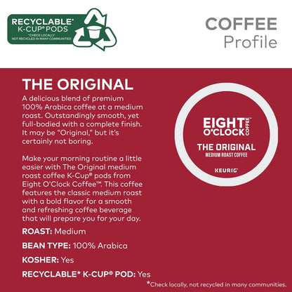 the Original, Single-Serve  K-Cup Pods, Medium Roast Coffee Pods, 72 Count
